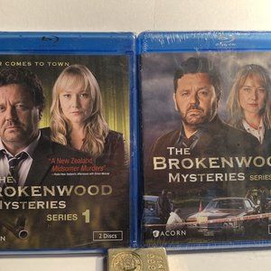 2 NEW “The Brokenwood Mysteries” Series 1 & 3 Blu-ray Discs 2015, 2-Disc Set Lot